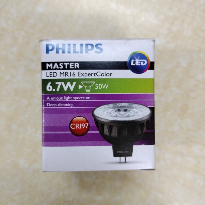 Jual Masterled Expertcolor 6.7w Philips 3000K 24D | Shopee Indonesia