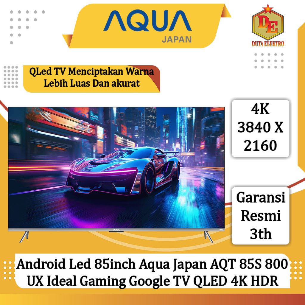 Mengungkap Pesona Visual dan Fitur Cerdas: Review Mendalam AQUA Japan LE-HQP Series (QLED)