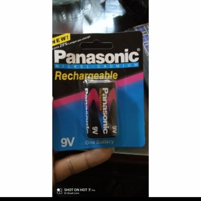 Jual Baterai Kotak V Cas Panasonic Mah Shopee Indonesia