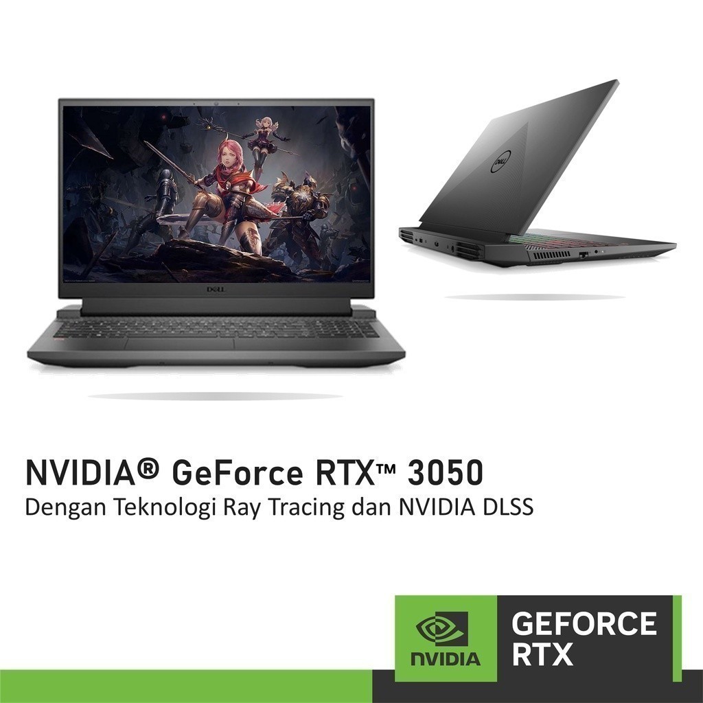 PC Portable Dell G15 Gaming Reconditionné – I5, 64 Go RAM, 2 To, RTX 3050, 16" 120Hz
