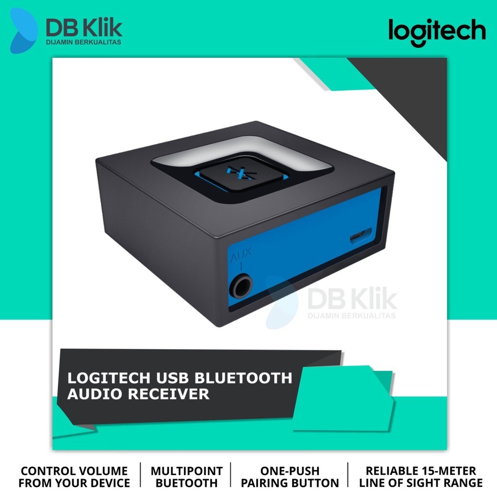 Jual Logitech Bluetooth Audio Receiver Usb Power-Receiver Audio Bt ...