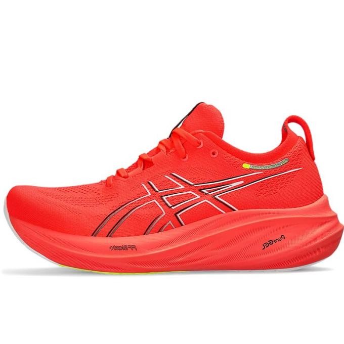 Jual Sale Sepatu Lari Asics Gel-Nimbus 26 Paris Pack Sunrise Red ...
