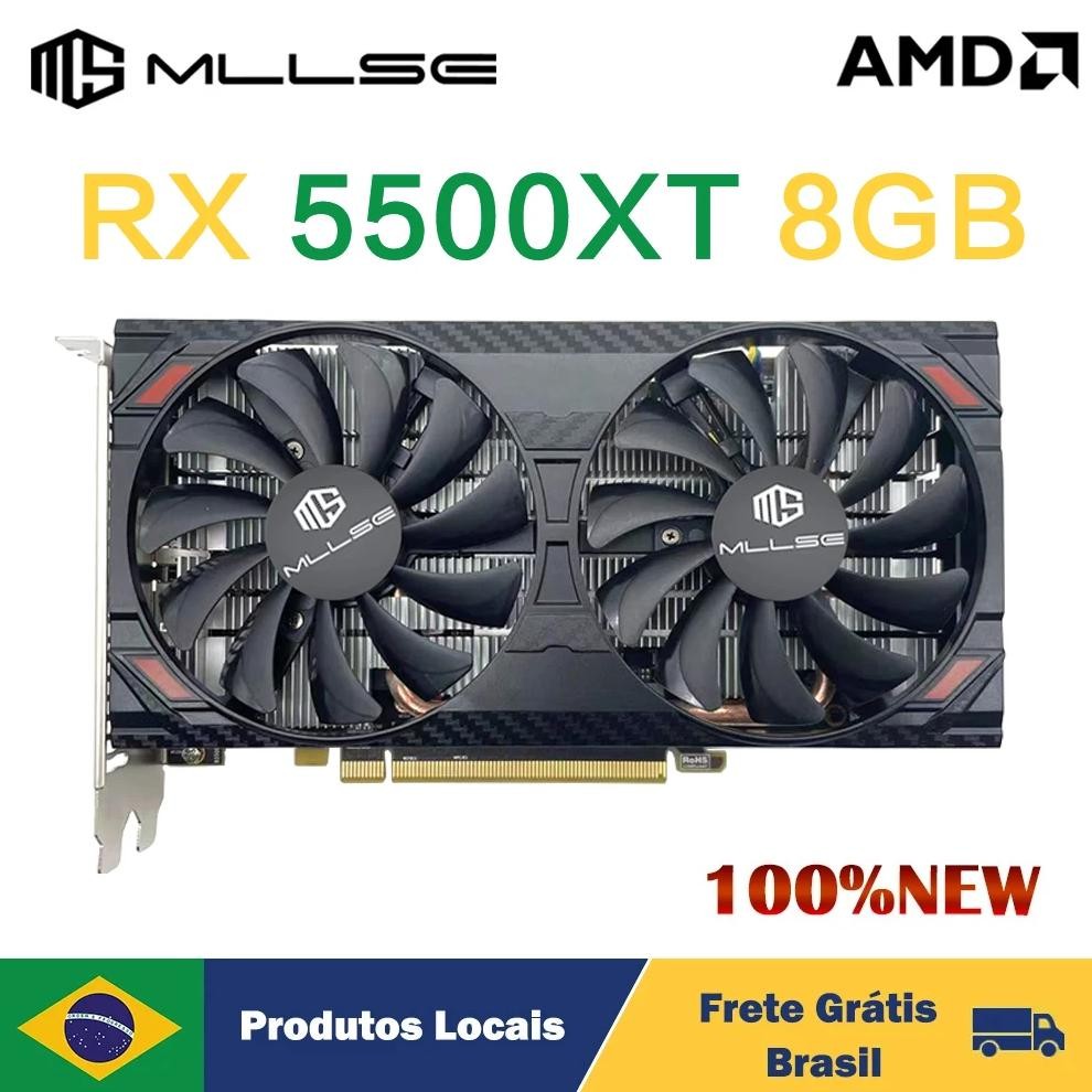 Jual mllse graphics card rx 5500xt 8gb placa de video gaming 7nm 128bit ...