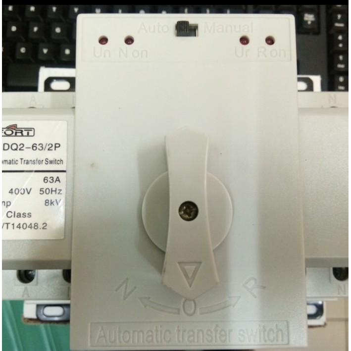 Jual Cos Automatic Transfer Switch Ats Gdq2-63/2 2 Pole 63A 63 Ampere ...