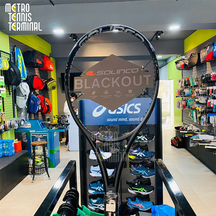 Jual Solinco Blackout Racket 300 / 285 / 265 g ( Raket Tenis Solinco ...