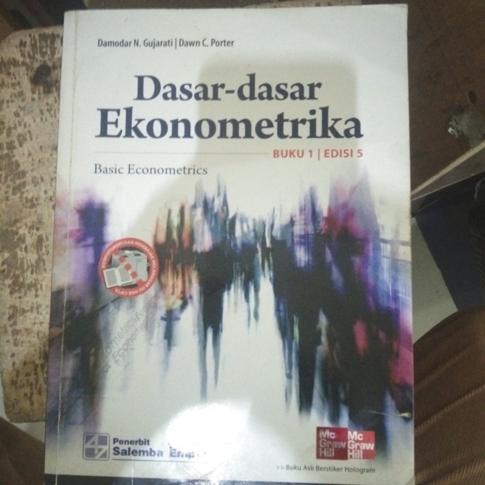 Jual NEW ORI Dasar dasar Ekonometrika Ed 5 Buku 1 Damodar N Gujarati ...