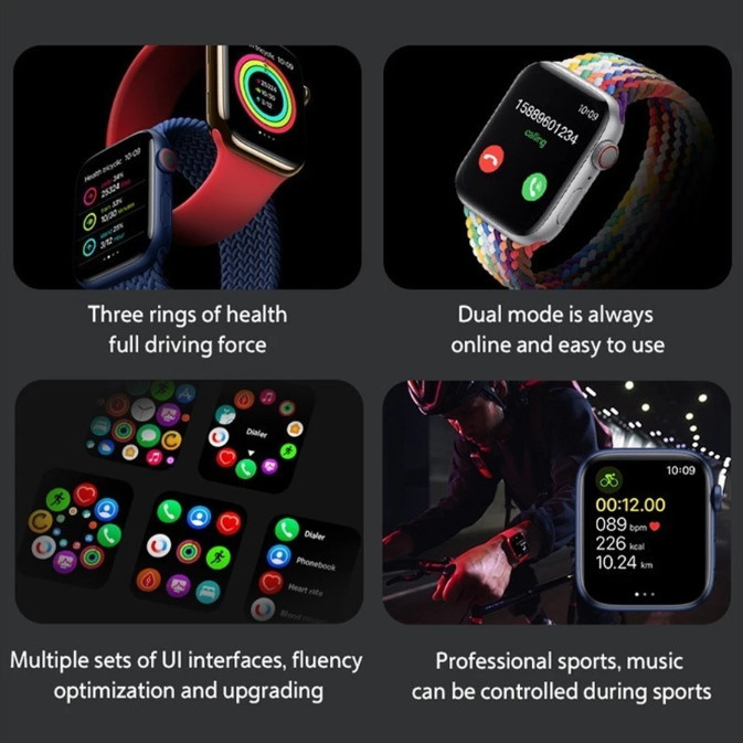 Jual [Cod ] New Smartwatch 9 Pro Max Pria Tahan Air Jam Pintar