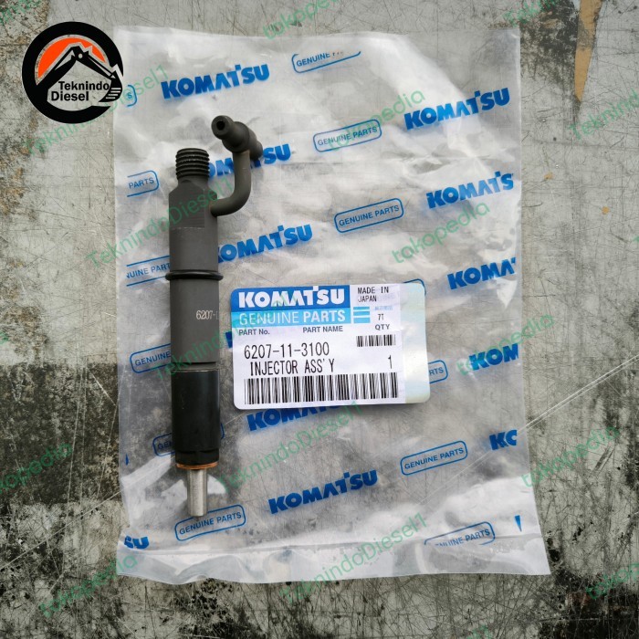 Jual *Langsung Pesan Nozzle Assy Injector Pc200-6 Komatsu Engine 6D95 ...