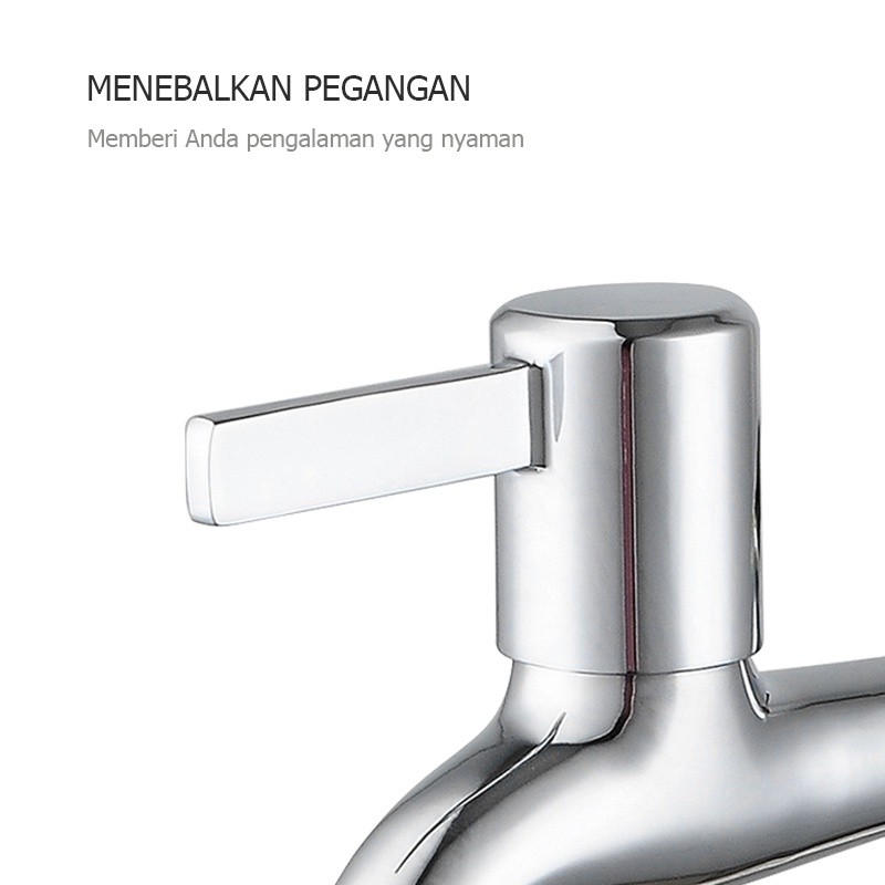 Jual FRAP IF6232 Kran Tembok / Keran Taman Panjang Bahan Kuningan ...