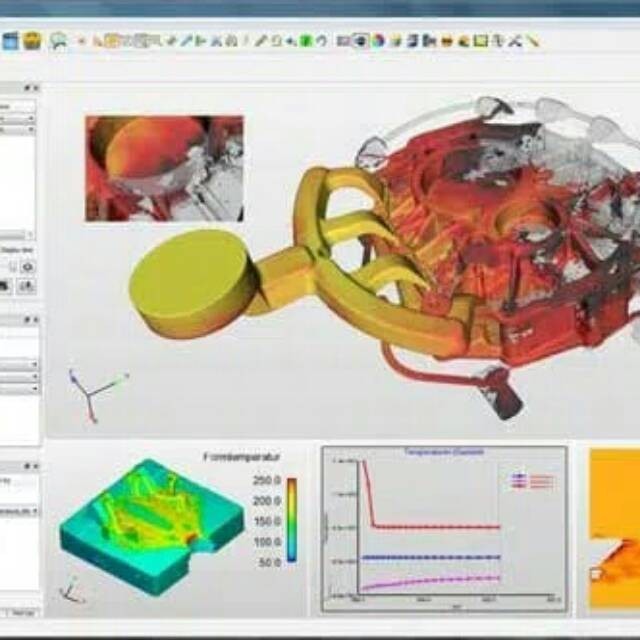 Jual FLOW ~ 3D CAST v4.0.3 Software Metal Casting Pengecoran Logam Work ...