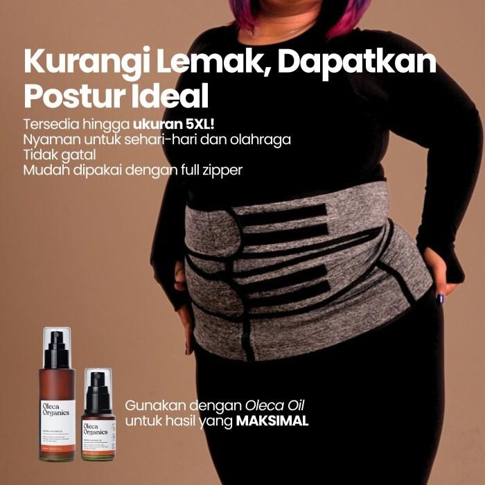 Jual Byebyebuncit 2 - Oleca Organics Slimming Oil 30Ml & Korset (2 Belt ...