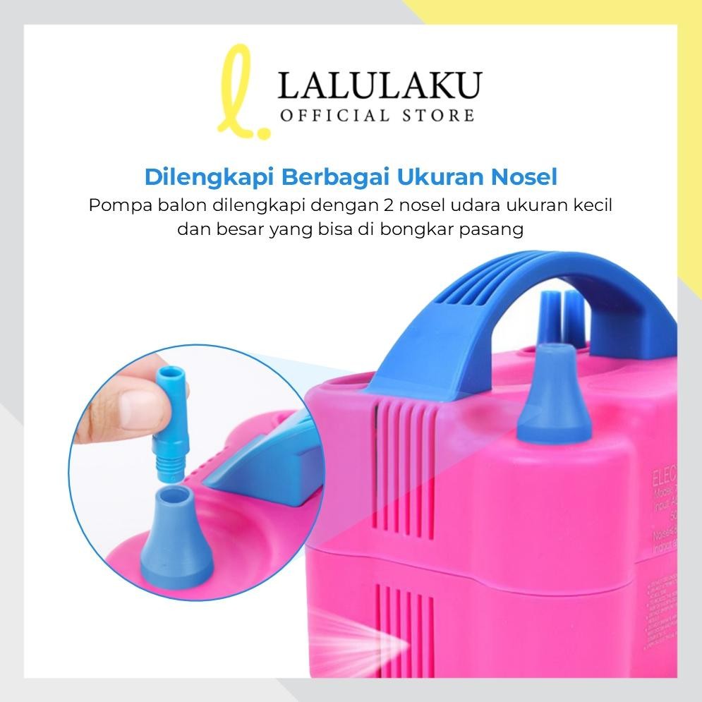 Jual hits pompa balon elektrik / listrik electric balloon pump | Shopee ...