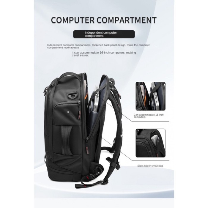 Jual OUTWALK 9166 Backpack With Shoe Compartement - Tas Ransel Laptop ...