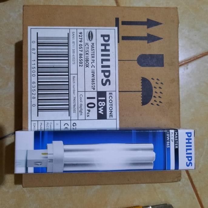 Jual Promo lampu plc 18watt philips 2 pin COD | Shopee Indonesia
