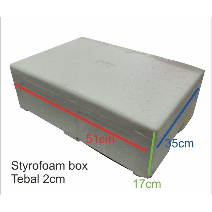 Jual ^%^%^%^%] styrofoam box / gabus box 51x35x17cm | Shopee Indonesia