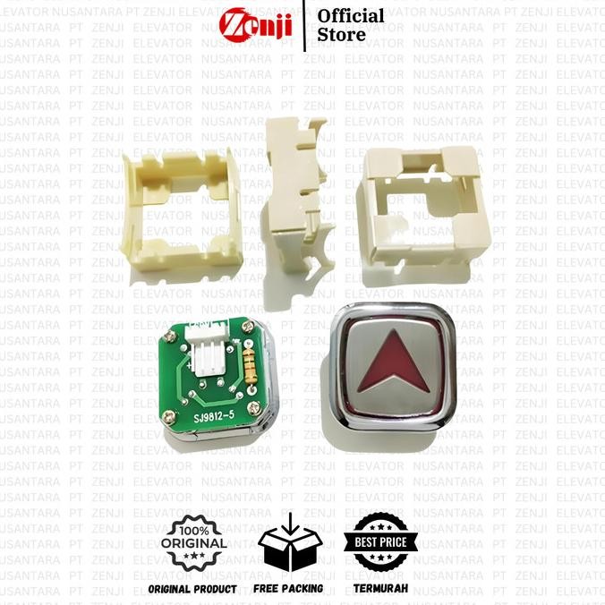 Jual TOMBOL HYUNDAI LIFT TYPE 30/PUSH BUTTON HYUNDAI ELEVATOR TYPE 30 ...