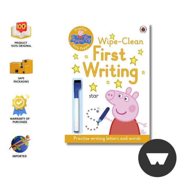 Jual Ladybird - Peppa Pig: Practise With Peppa: Wipe Clean First ...