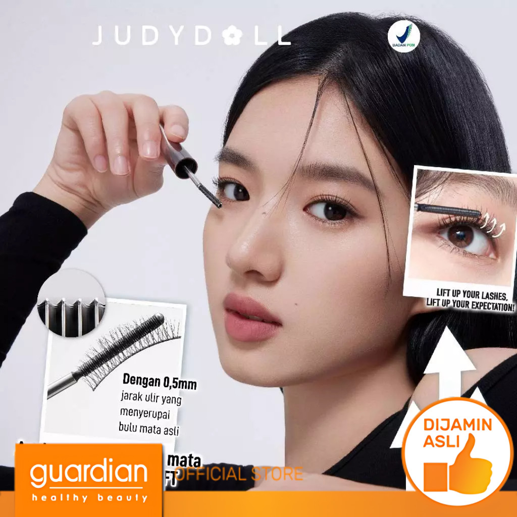 Jual Judydoll Fine Curling Mascara - Maskara Besi Waterproof ...