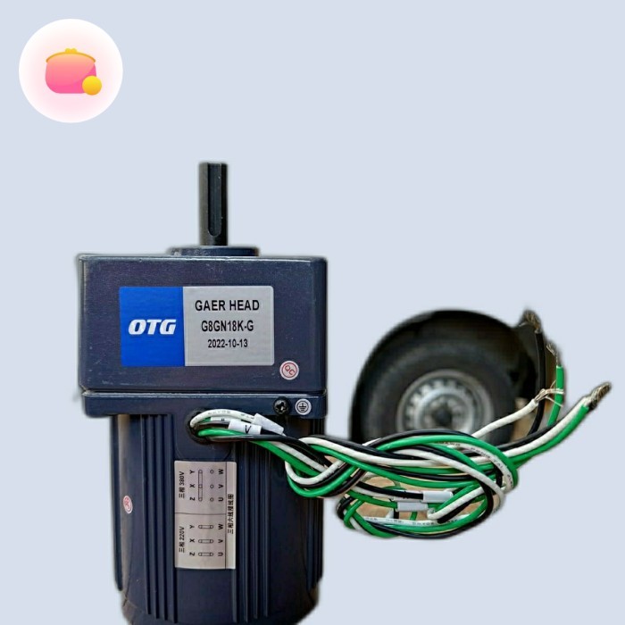 Jual TERBARU otg induction motor M6IK6GN-C cw Gear G6GN-20k | Shopee ...