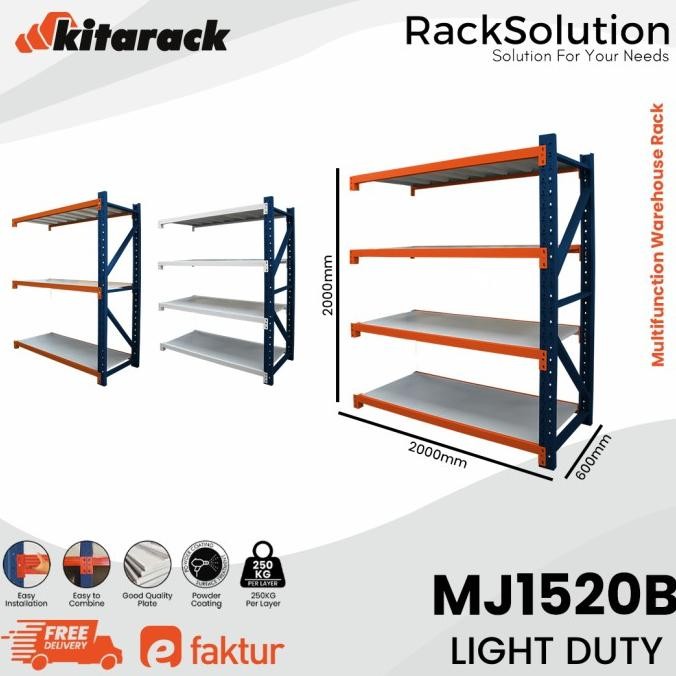 Jual KITARACK MJ2020 JOINTER WAREHOUSE RACK MULTIFUNCTION ORIGINAL DAN ...