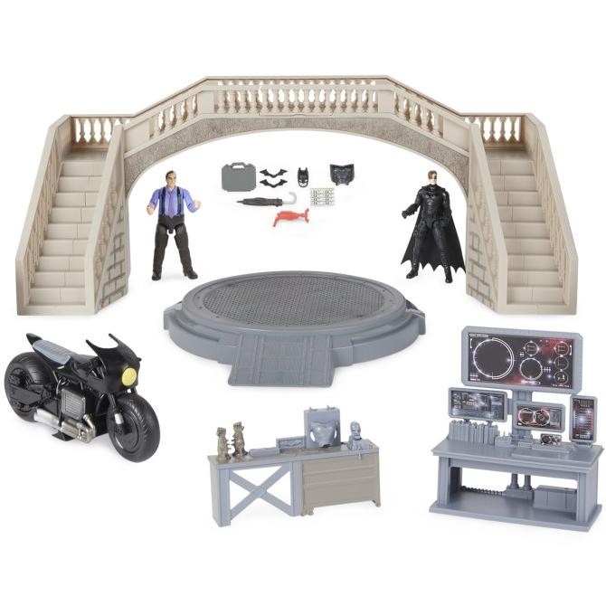 Jual Sale The Batman Batcave With Exclusive Unmasked Batman The Penguin ...
