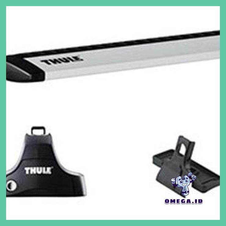 Jual THULE CROSSBAR / ROOFBAR BLACK COLOUR TOYOTA INNOVA REBORN 2017 ...
