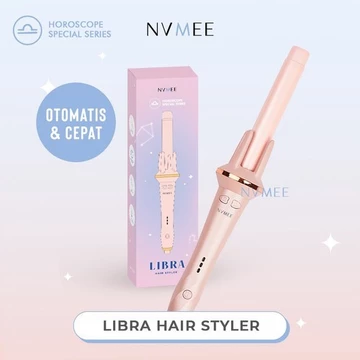 NVMEE Catokan Keriting Keramik Otomatis Libra Hair Styler New Desain Elegant TnT Beauty Shop