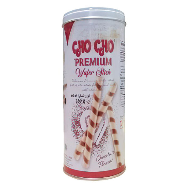 Jual CHO CHO WAFER STICK CHOCOLATE PREMIUM TIN 350 GR | Shopee Indonesia