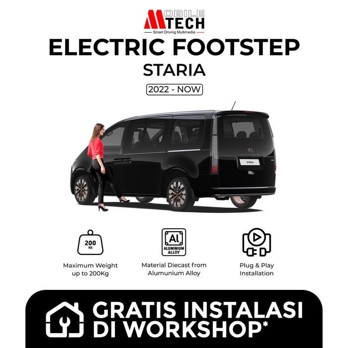 Jual Electric Footstep For Hyundai Staria Non LED - LED Original ...