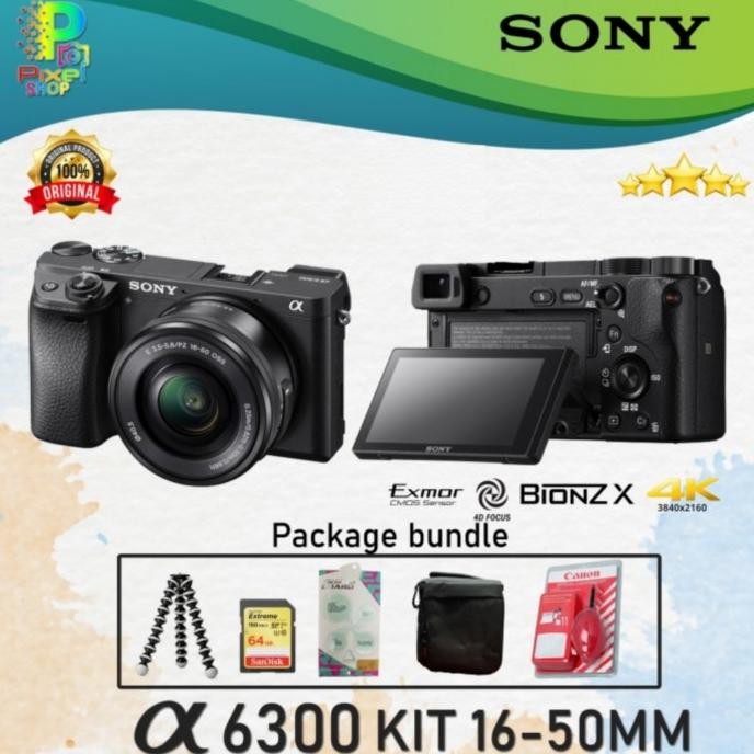 Sony Alpha A6300 (boîtier Noir) – 24.2 MP, Viseur, écran 3″, Garantie 1 An, Occasion