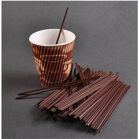 Jual Sedotan Kopi / Sedotan Gelas Kertas / Stirrer/ Stirer Pipih Paper ...