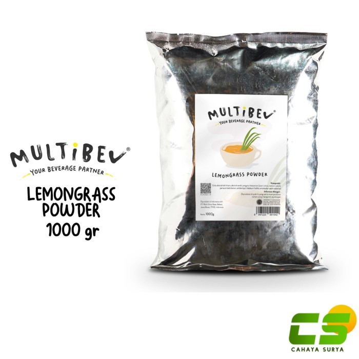 Jual Multibev Powder - Lemon Grass Powder 1 Kg (Bubuk Rasa Sereh ...