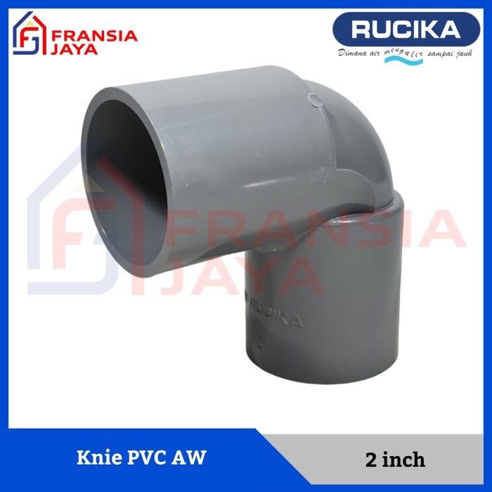 Jual Sambungan Fitting Pipa Knie Keni Elbow Pvc Aw 2 Inch Rucika Best ...