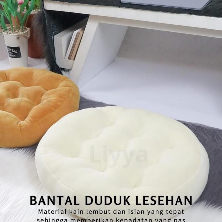 Jual Liyya Cushion Ball Alas Bantal Duduk Bulat Lantai Kursi Sofa ...