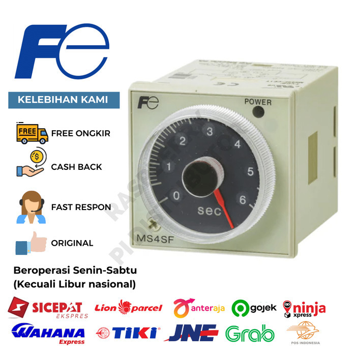 Jual Fuji Ms4Sy-Ap Time Delay Relay Super Timer Tipe Ms4S Genuine ...