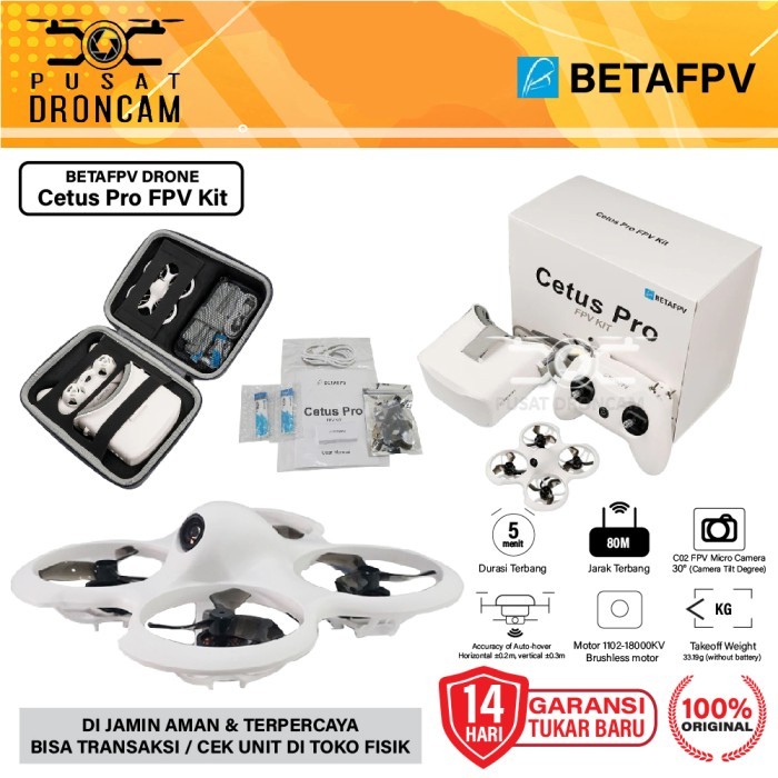 Jual Betafpv Cetus Pro Fpv Kit - Rtf Fpv Brushless Drone Micro Beta Fpv ...