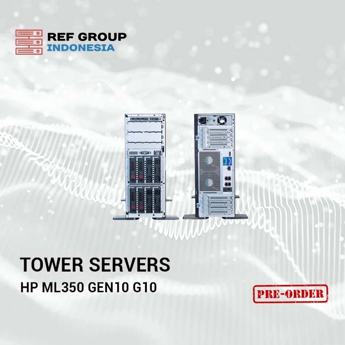 Jual HP ML350 Gen10 G10 Tower Server 8x 3,5