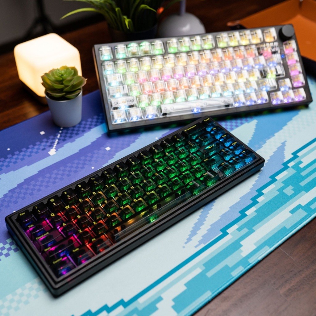 Jual P R O M O Press Play ClearCaps V2 Transparent Keycaps 131 Set ...
