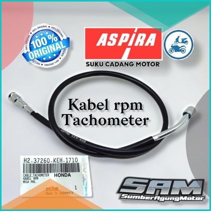 Jual KABEL TACHOMETER RPM MEGAPRO LAMA PRIMUS ORI ASPIRA H2-37260-KEH ...