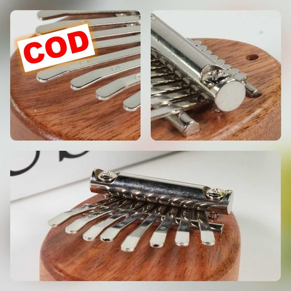 Jual Alat Musik Kalimba Instrumen Unik Tradisional Afrika Mini Thumb Piano 8 Note Sound Shopee