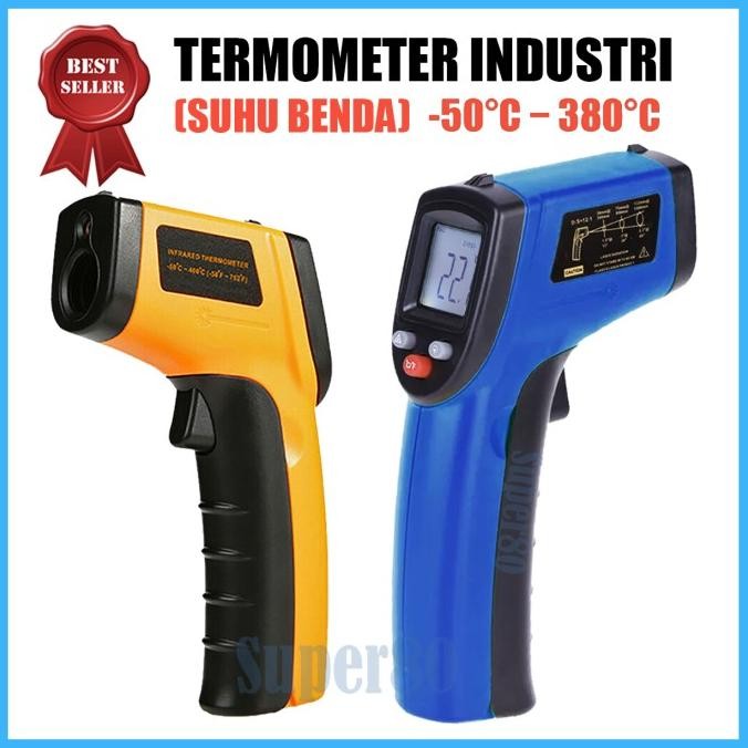 Jual Thermometer Infrared Digital Termometer IR Infra Red Laser Thermo ...