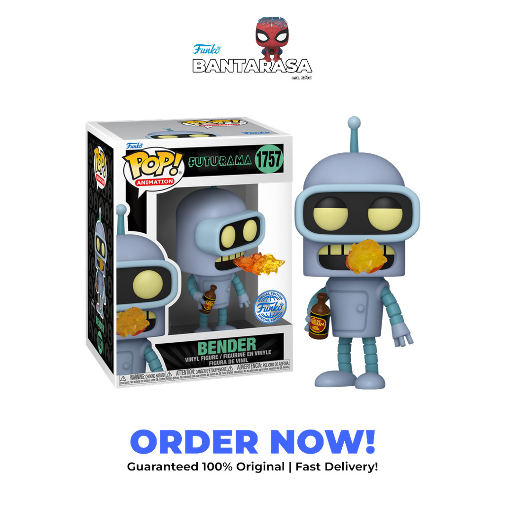 Jual Funko Pop! Futurama - Bender with Fire Breath Pop! Vinyl Figure ...