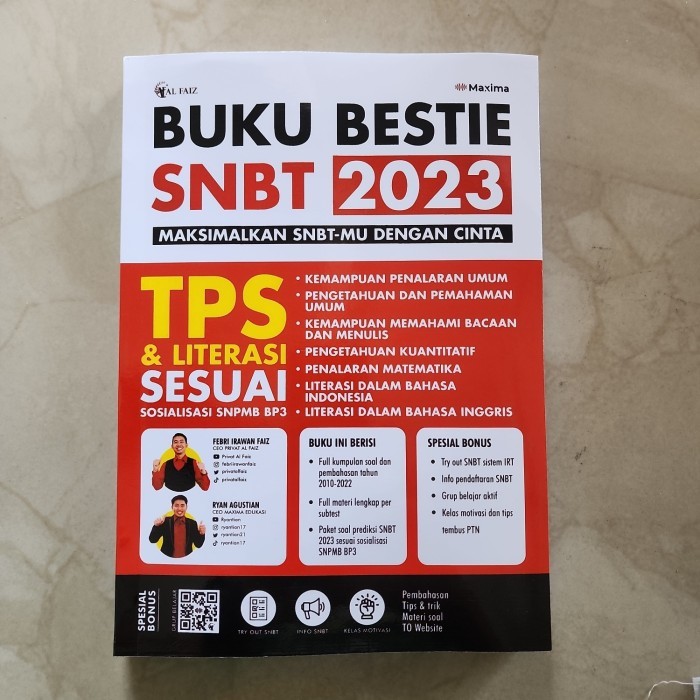 Jual Buku Bestie Utbk Snbt 2023 Tps Dan Literasi Shopee Indonesia