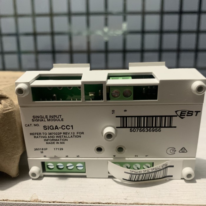Jual Cuci Gudang Modul Edwards Siga-Cc1 Single Input Signal Module Est ...