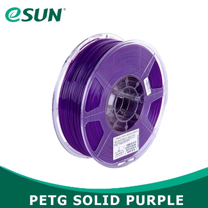 Jual INDOCART Tinta Filamen 3D Printer Filament eSUN PETG Solid 1.75mm ...