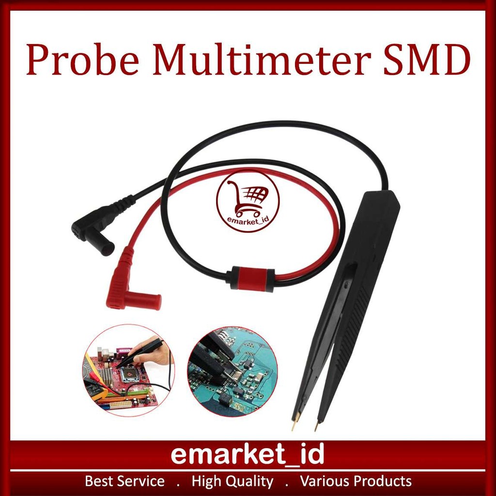 Jual EM Probe Kabel Multimeter SMD AI55 / Test Clip / Tes Pena Uji ...