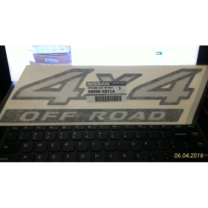 Jual Ready STICKER 4X4 OFF ROAD UNTUK NAVARA | Shopee Indonesia