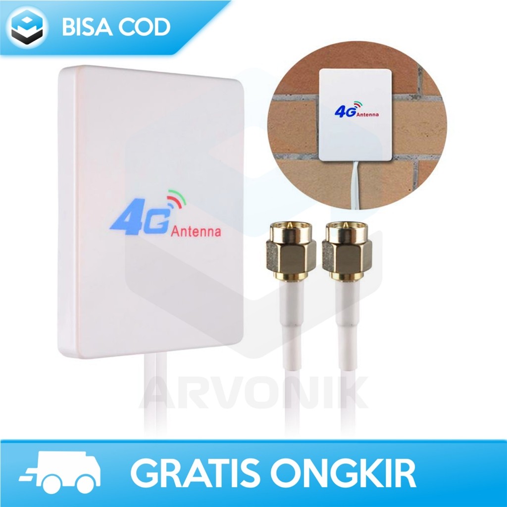 Jual ANTENA MODEM AKSESORIS PORTABLE CONNECTOR SMA KABEL 200CM 700 ...