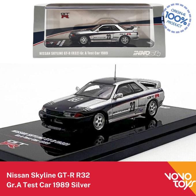 Modèle Réduit INNO64 Nissan Skyline GT-R R32 Gr. A - Échelle 1/64 - 2022 - Neuf