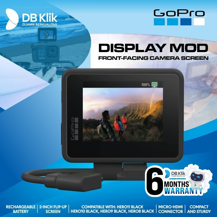 Jual Gopro Display Mod Hero 8 / Hero 9 /